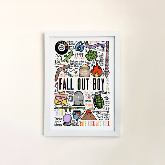 Fall Out Boy print