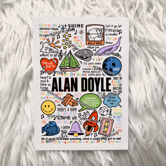 Impresión de Alan Doyle