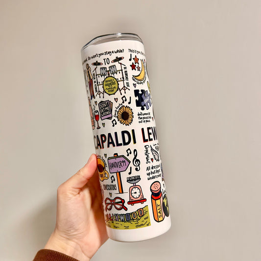 Lewis Capaldi tumbler