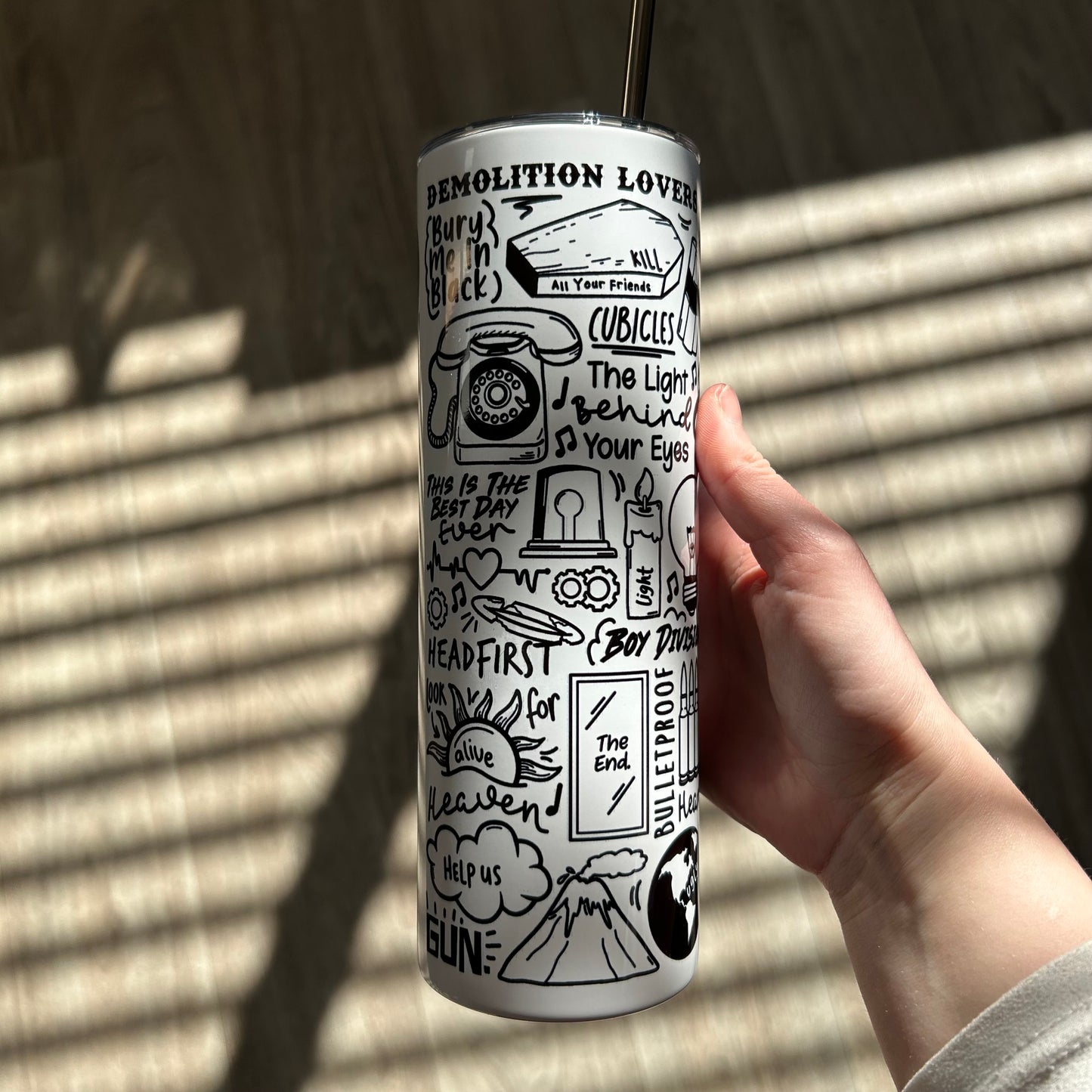 My Chemical Romance tumbler