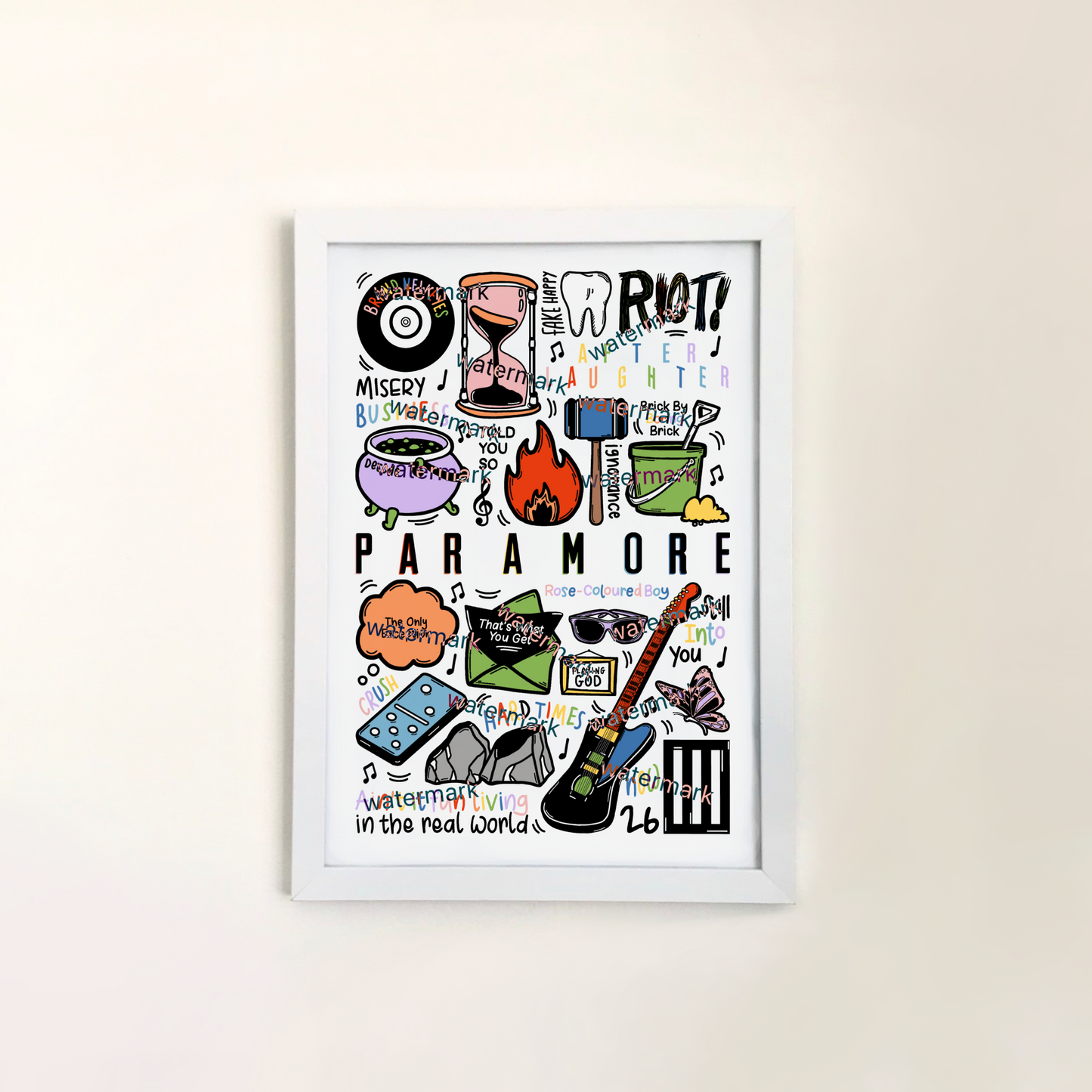 Imprimé Paramore