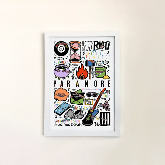Imprimé Paramore