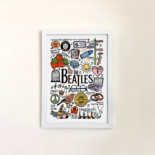 L'imprimé des Beatles
