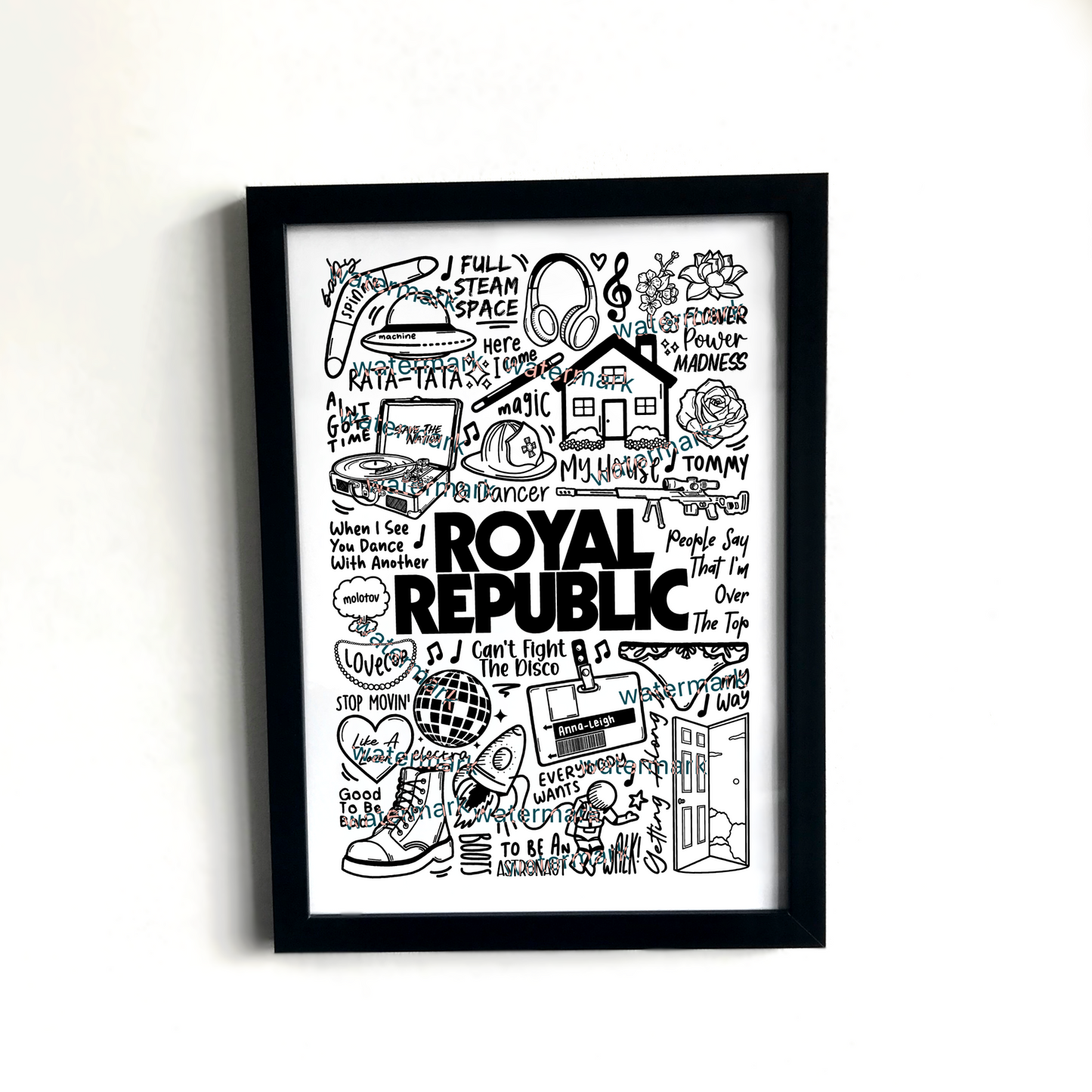 Estampe de la République Royale