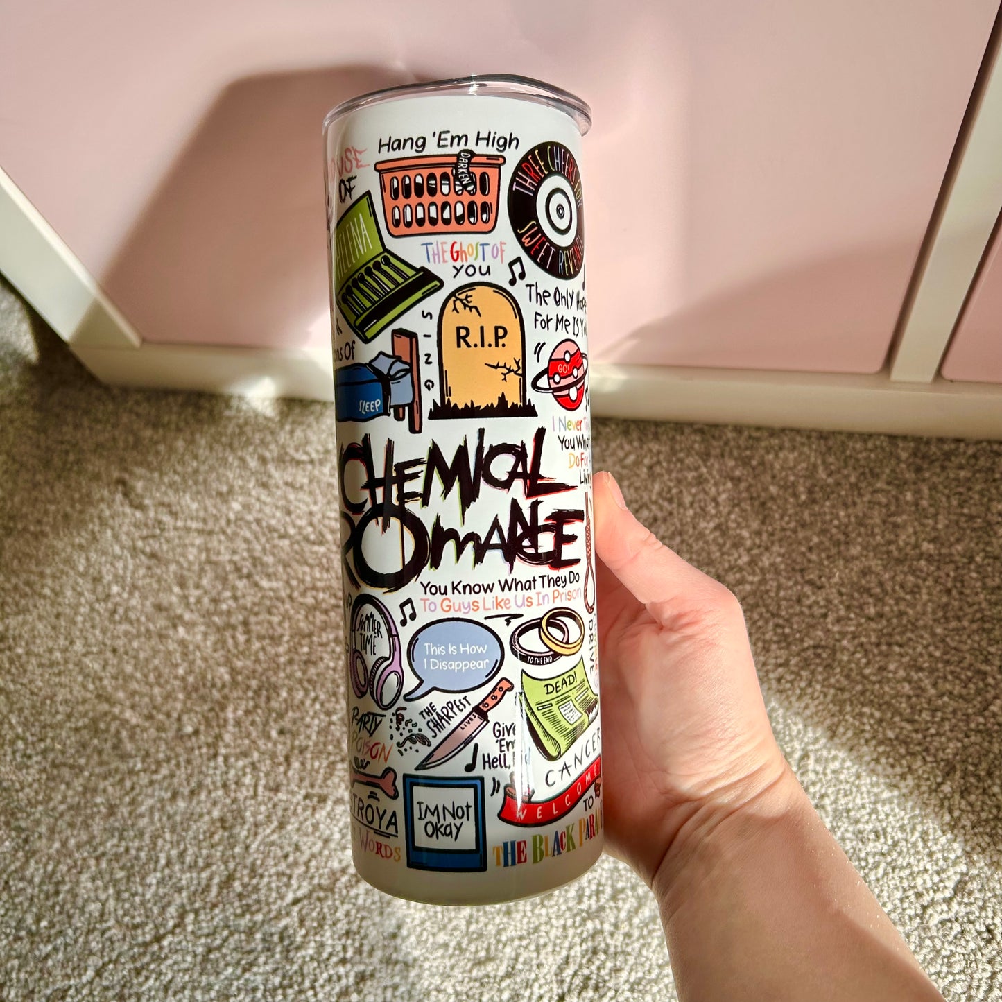 My Chemical Romance tumbler