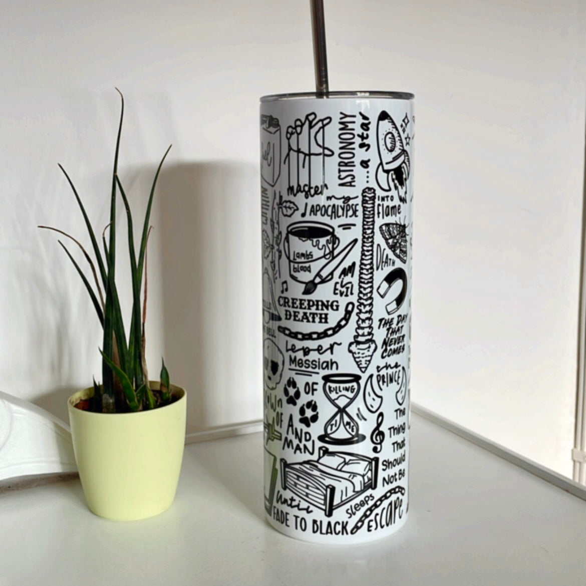 Metallica tumbler