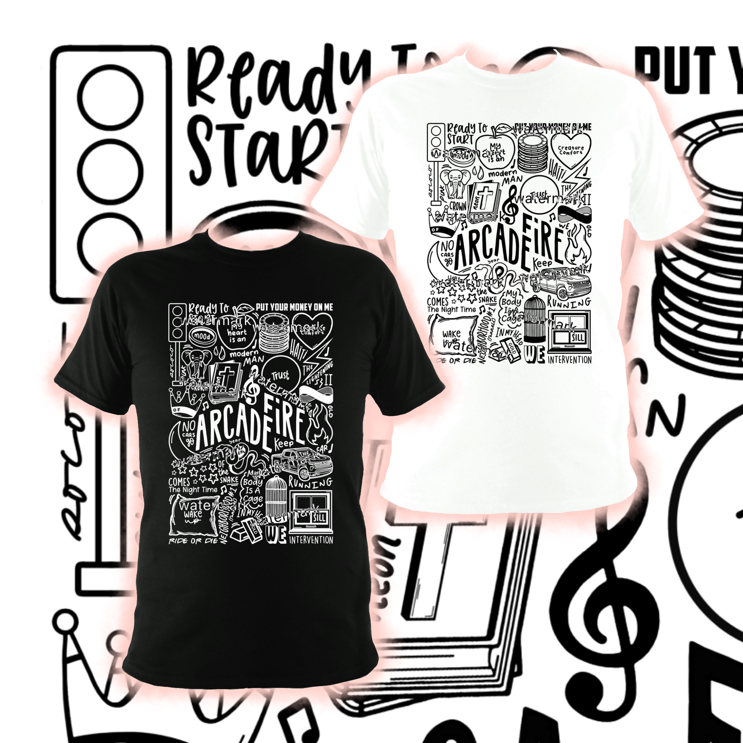 Arcade Fire t shirt