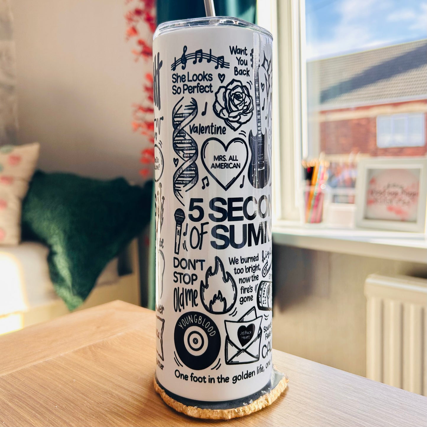 5 Seconds Of Summer tumbler