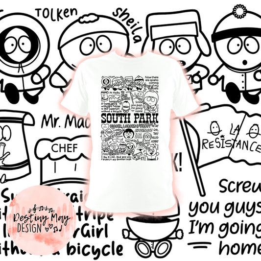 camiseta de parque del sur