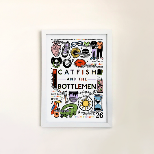 Imprimé Catfish et les Bottlemen