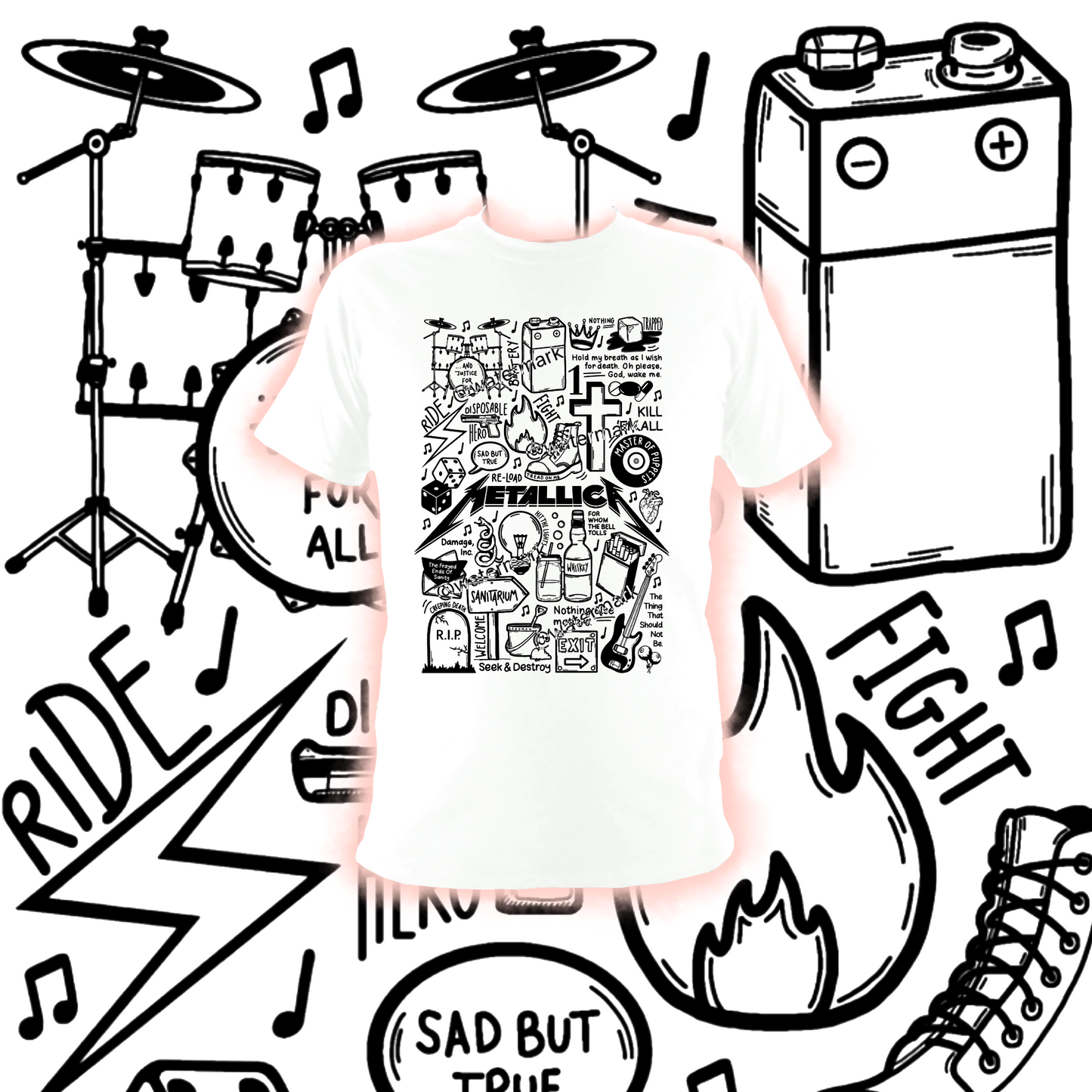 Metallica t shirt