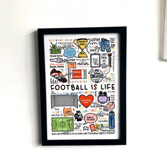 Imprimé de football de la Premier League