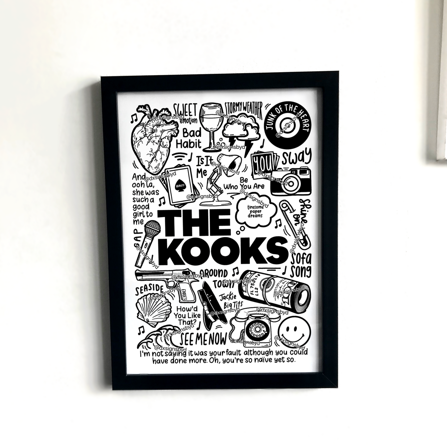 L'imprimé Kooks