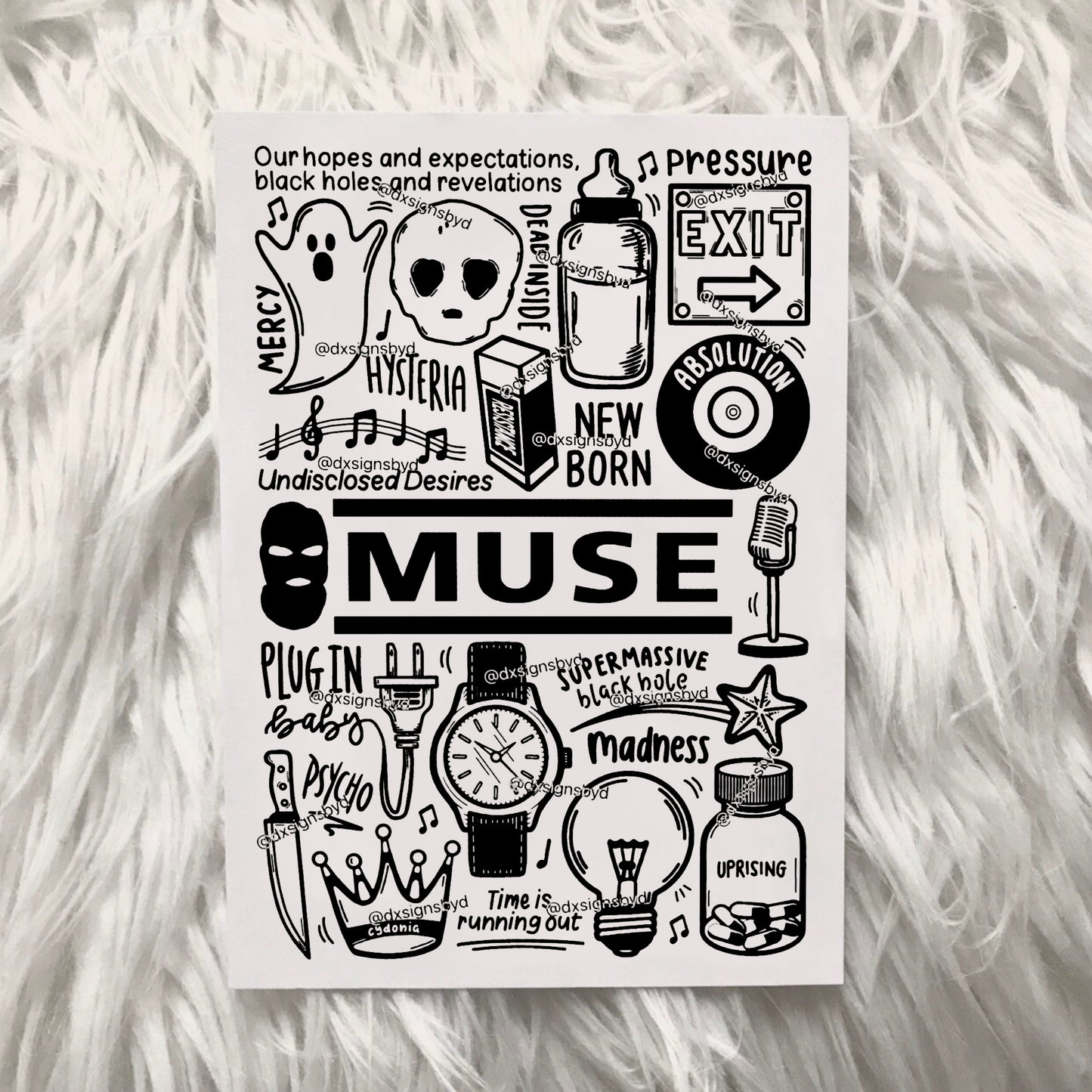 Imprimé Muse