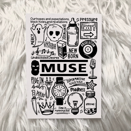 Imprimé Muse