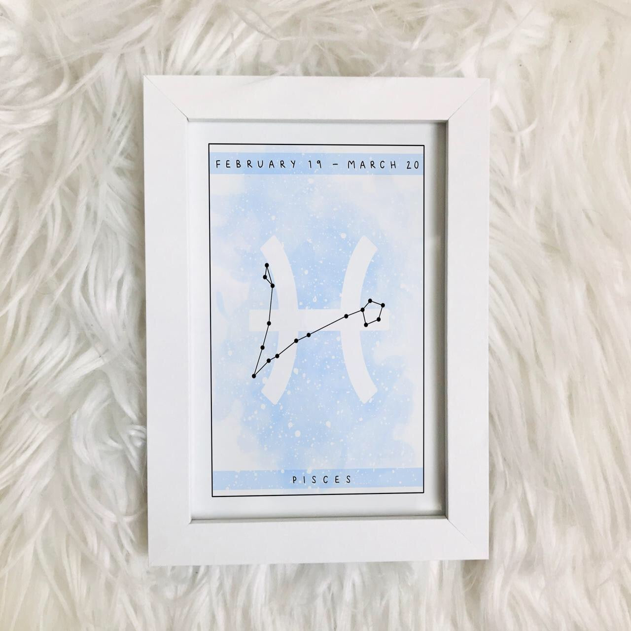 Impression de signe astrologique