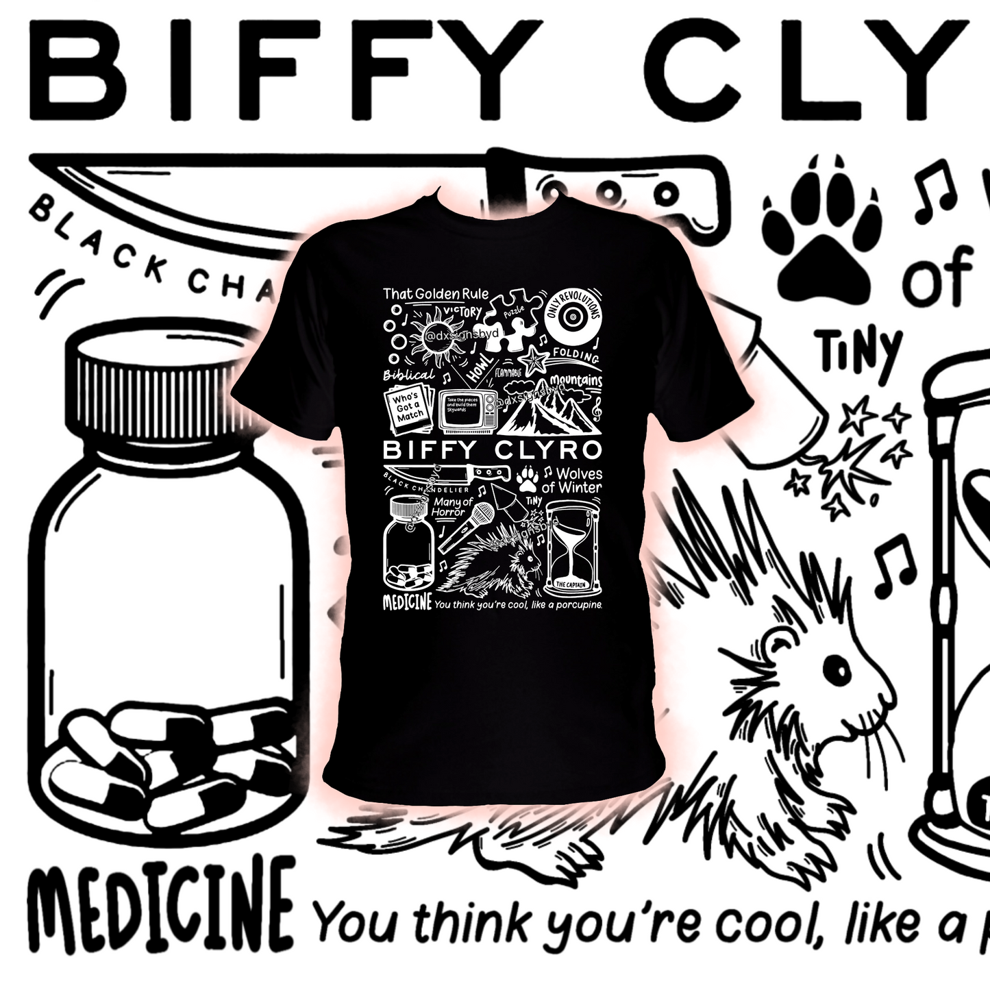 T-shirt Biffy Clyro