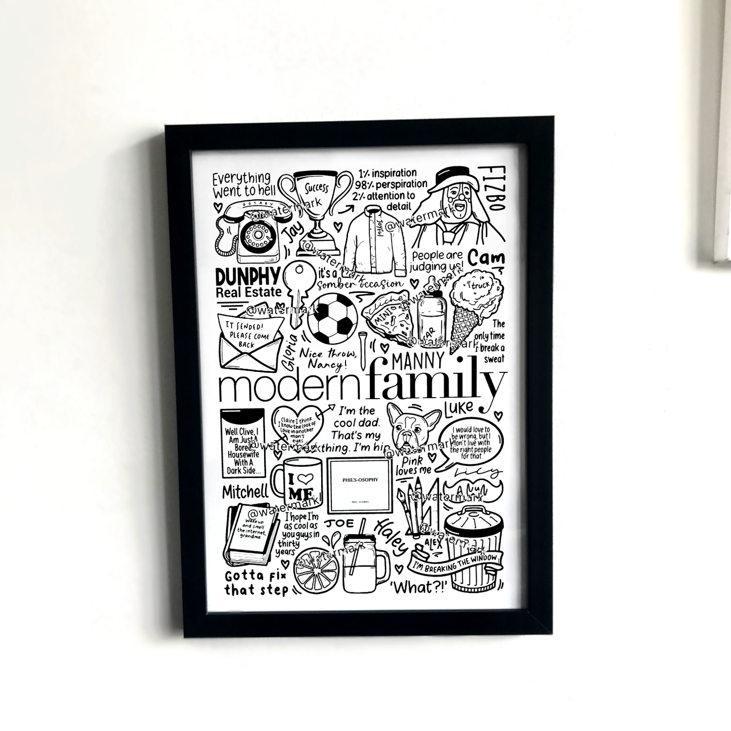 Modern Family print