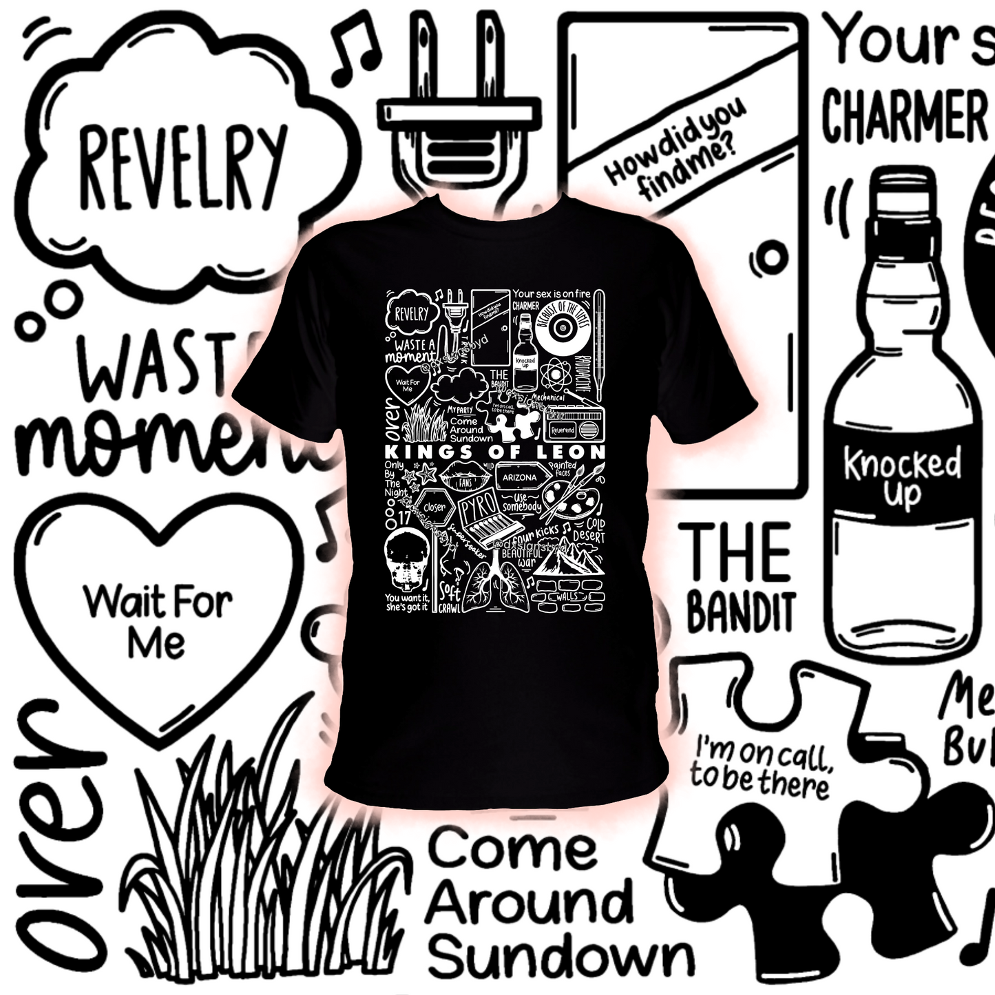 T-shirt des Rois de Leon