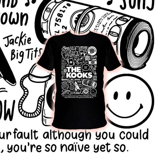 La camiseta de los Kooks