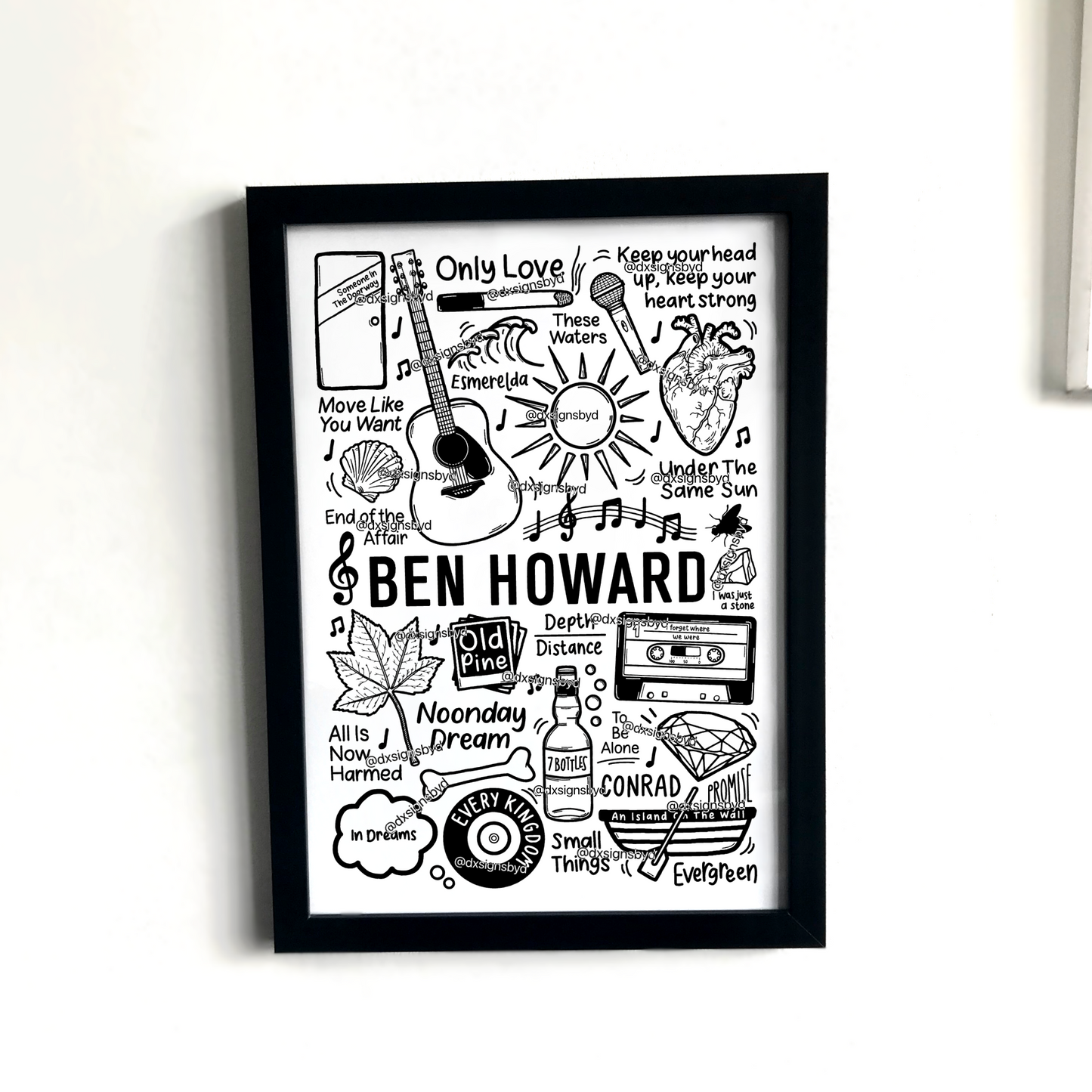 Impresión de Ben Howard