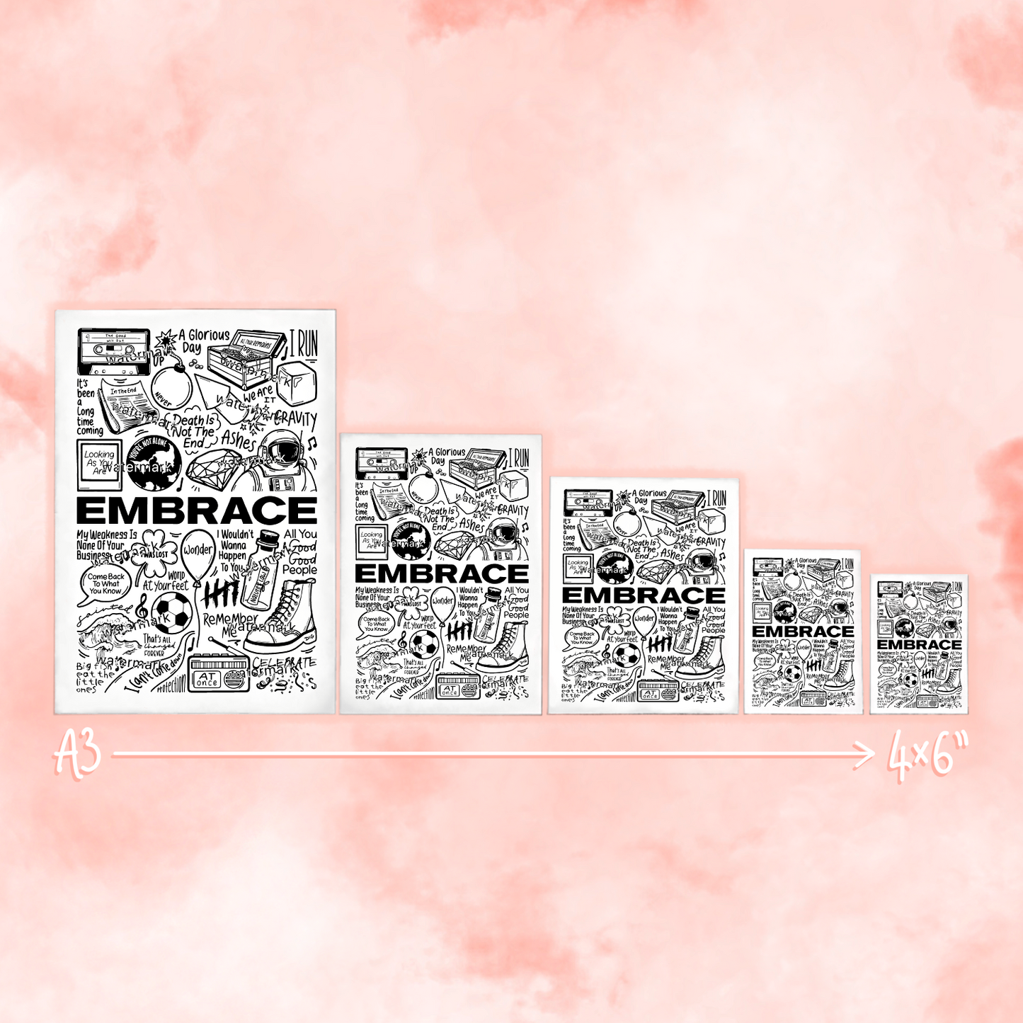 Embrasser l'impression