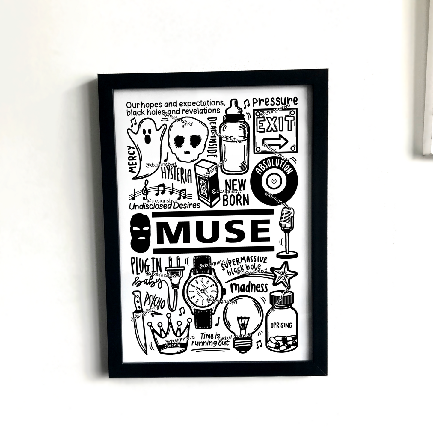 Imprimé Muse