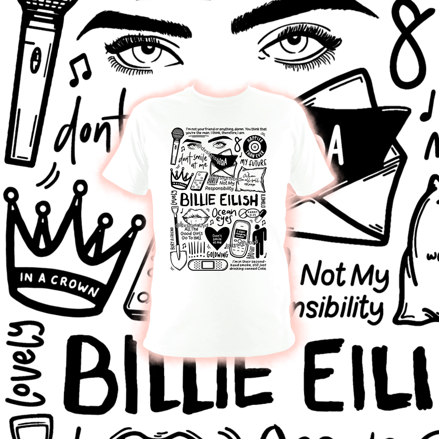 T-shirt Billie Eilish