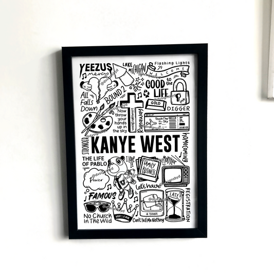 Imprimé Kanye
