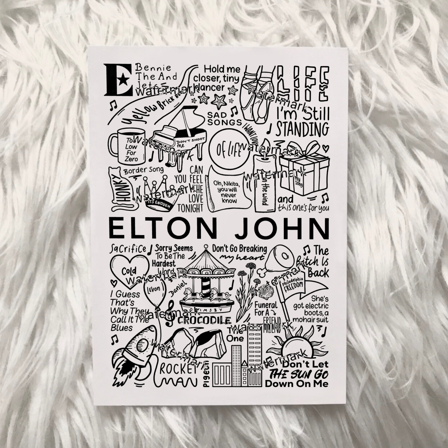Impression d'Elton John