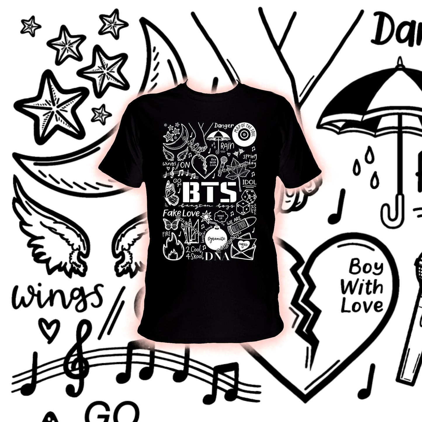 T-shirt BTS
