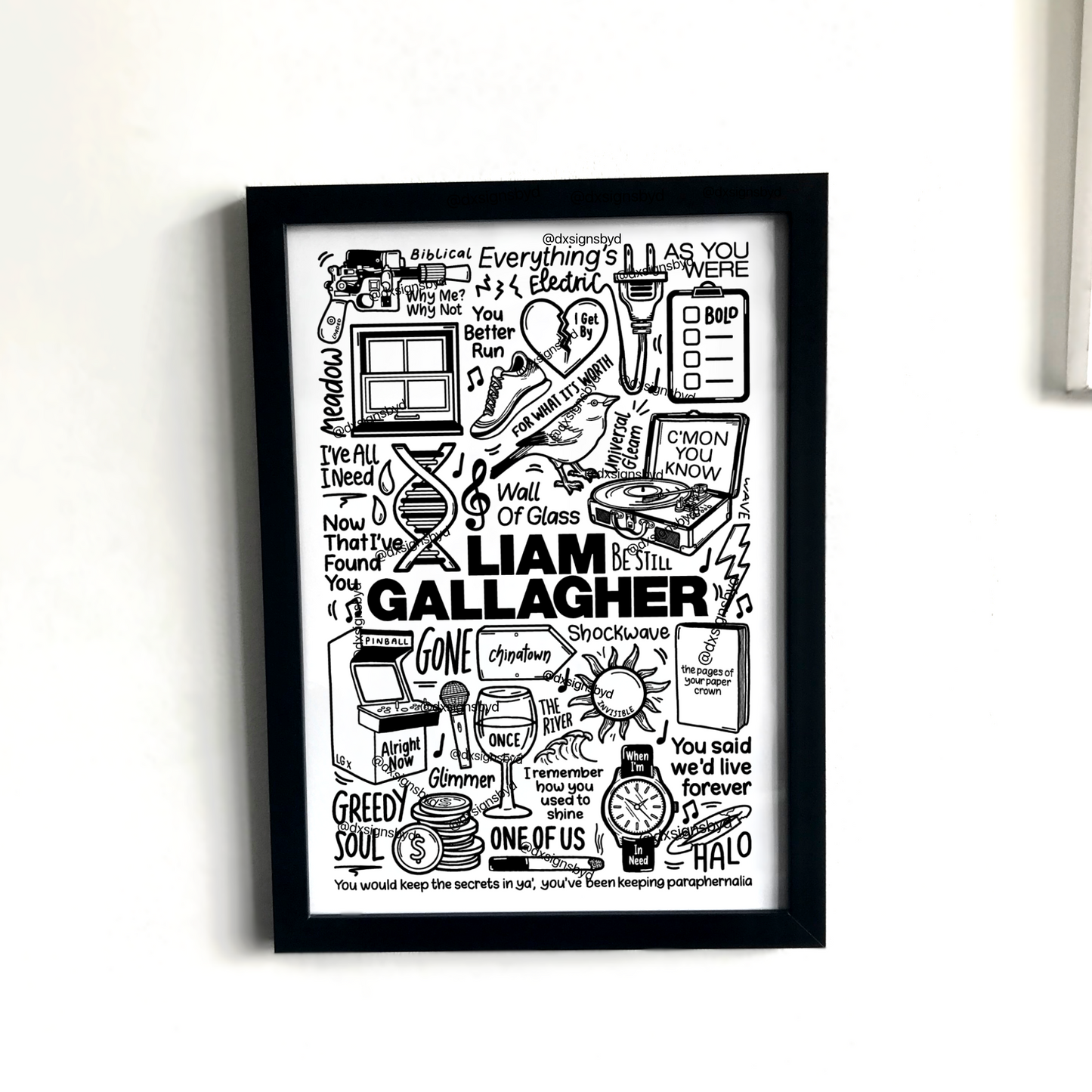 T-shirt Liam Gallagher