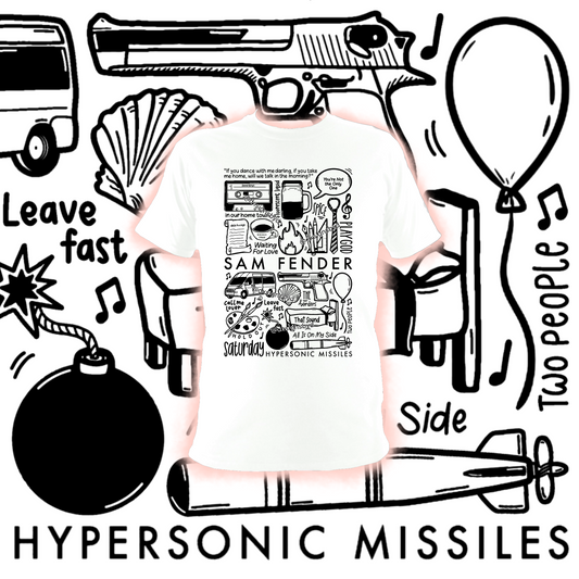 T-shirt Missiles hypersoniques Sam Fender