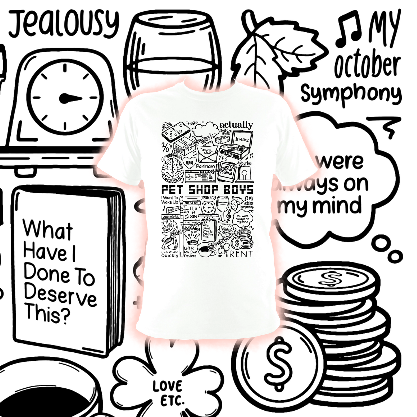 T-shirt Pet Shop pour garçons