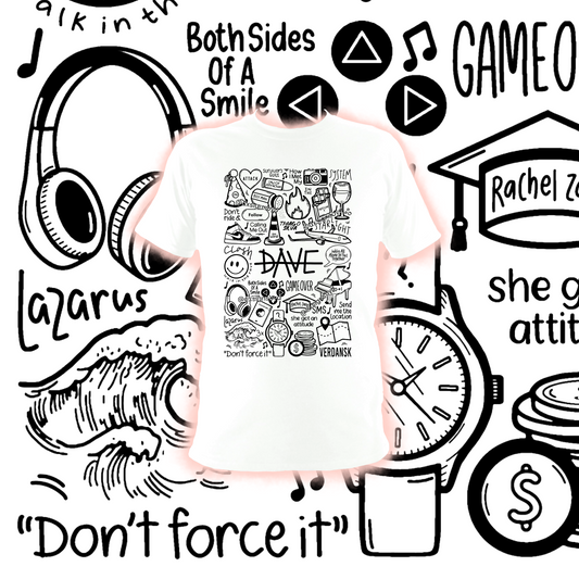 camiseta de dave