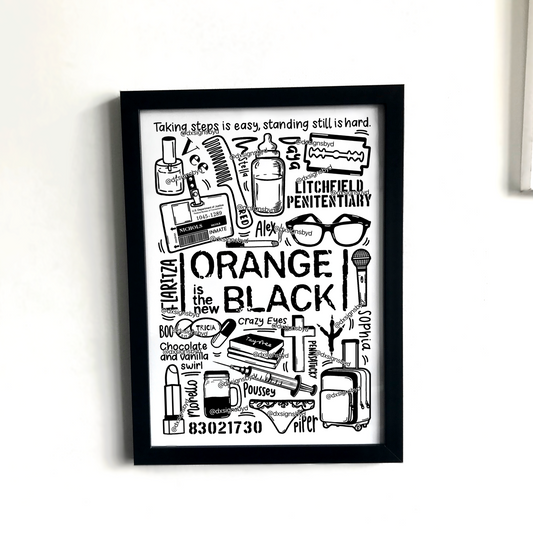 Imprimé Orange Is The New Black