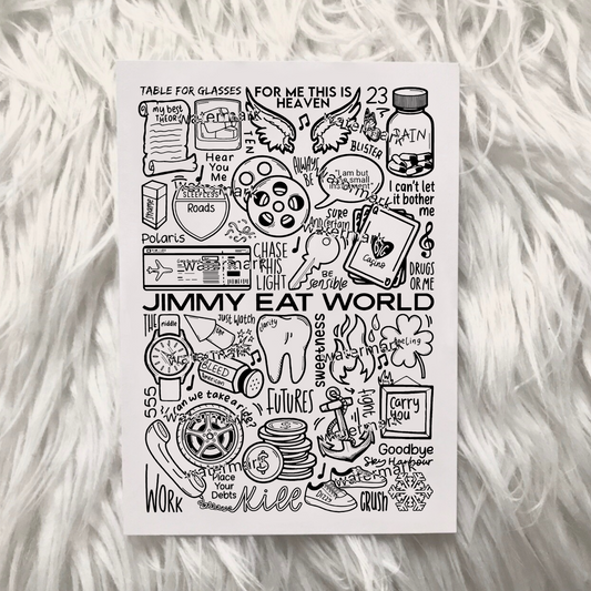 Imprimé Jimmy Eat World
