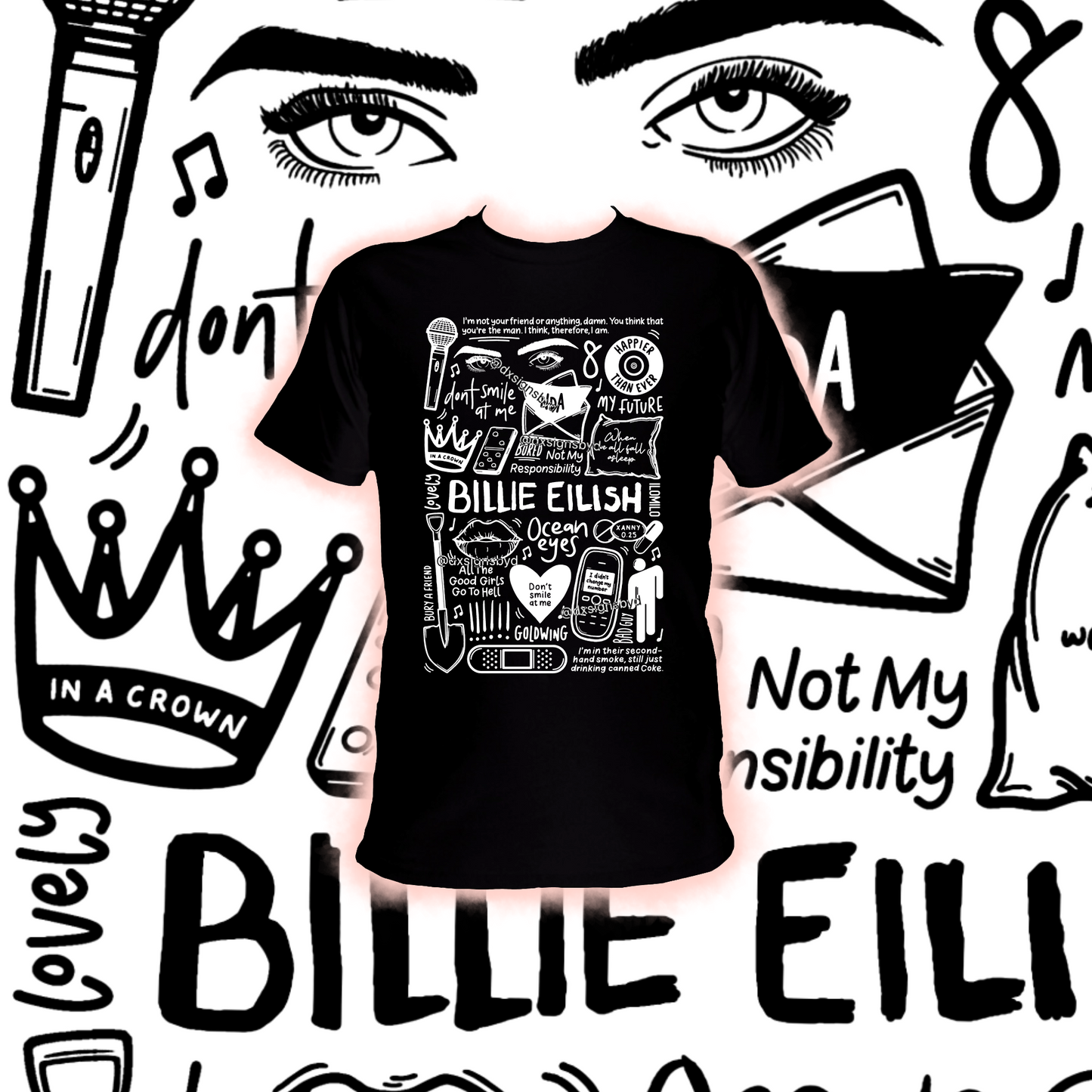 T-shirt Billie Eilish