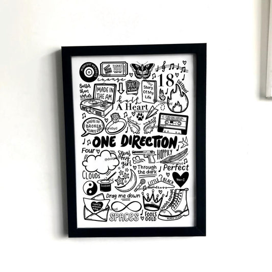 Imprimé One Direction