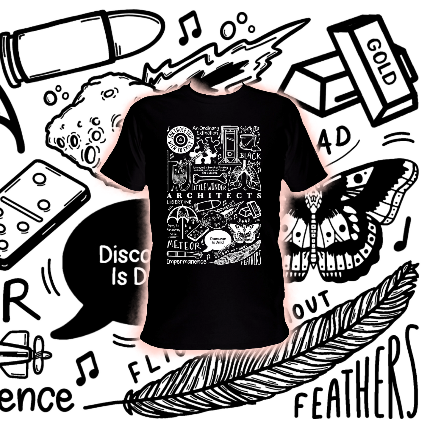 Camiseta de arquitectos para aquellos que desean existir