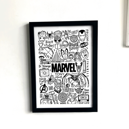 Marvel Avengers print