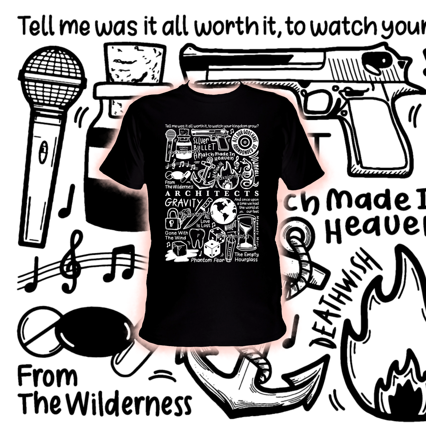 Camiseta de arquitectos Todos nuestros dioses nos han abandonado