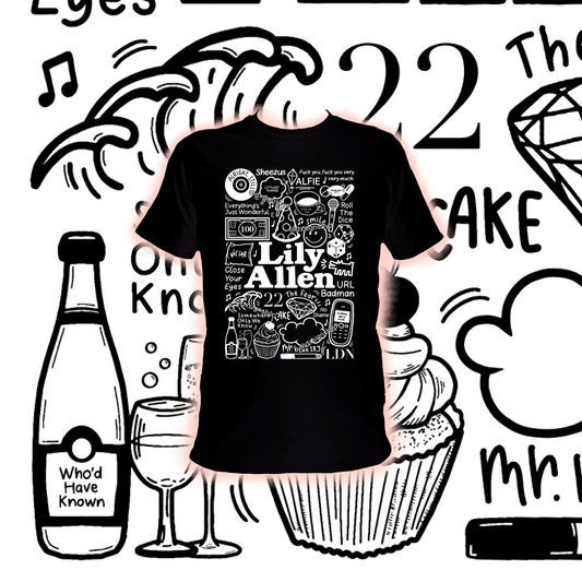 camiseta lily allen