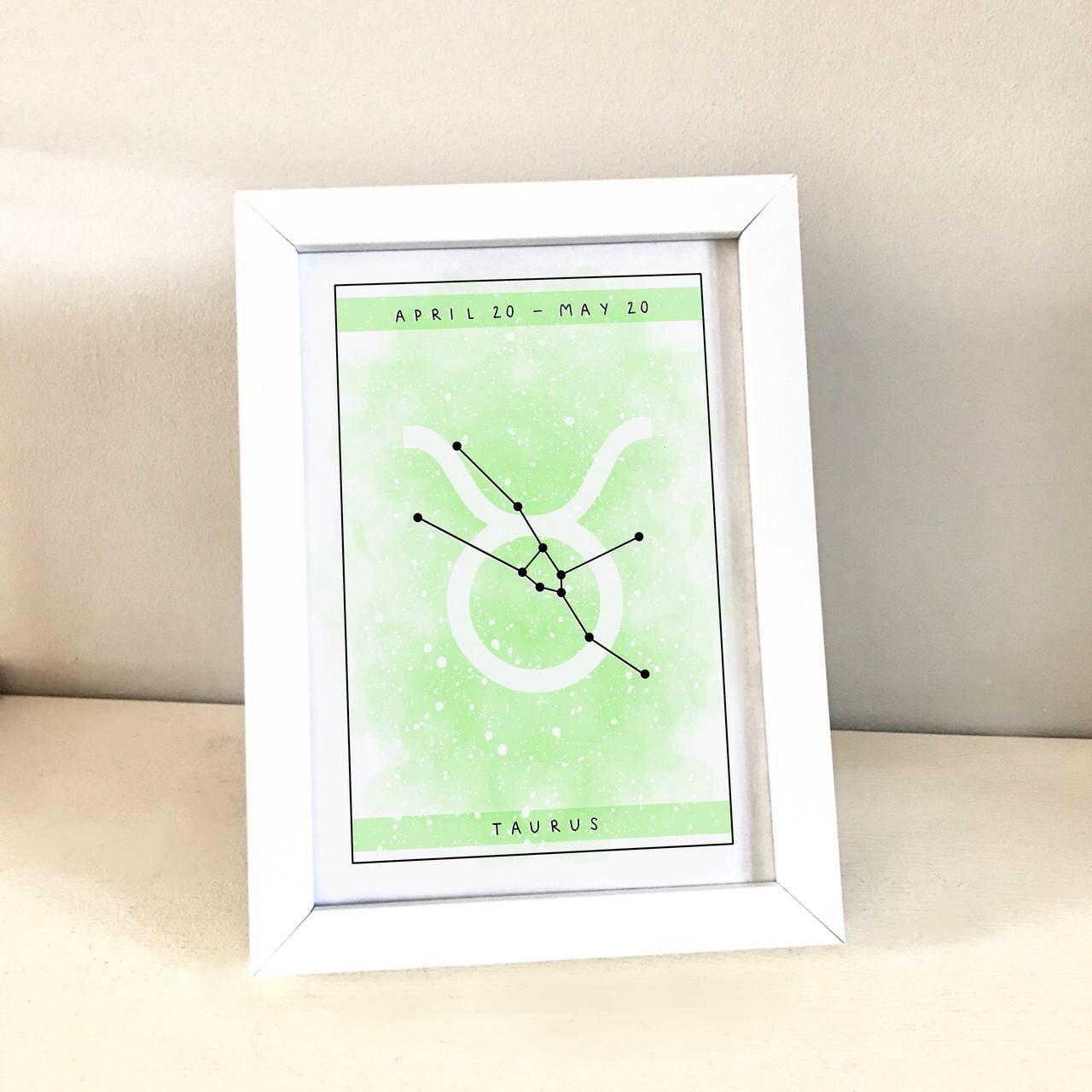 Impression de signe astrologique