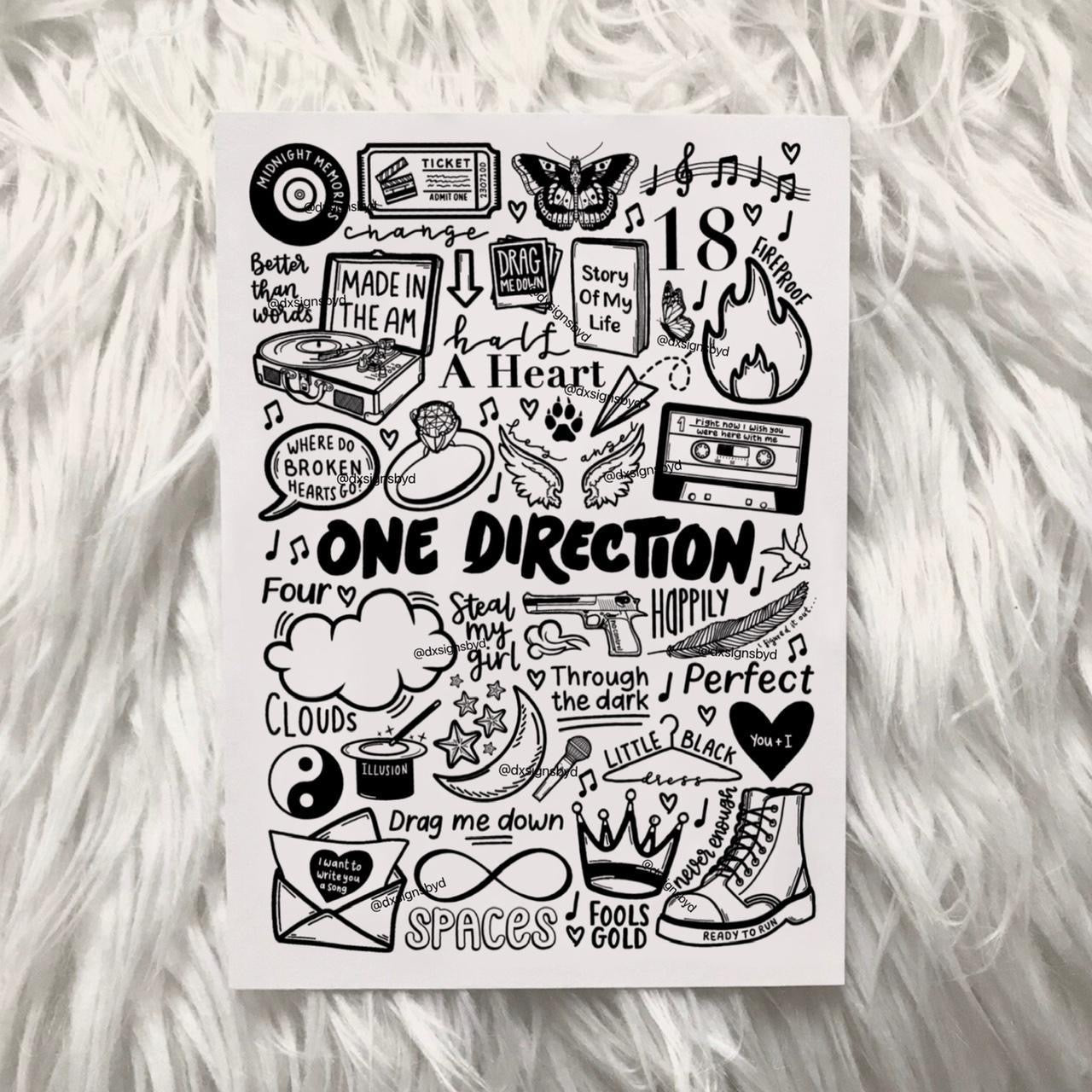 Imprimé One Direction