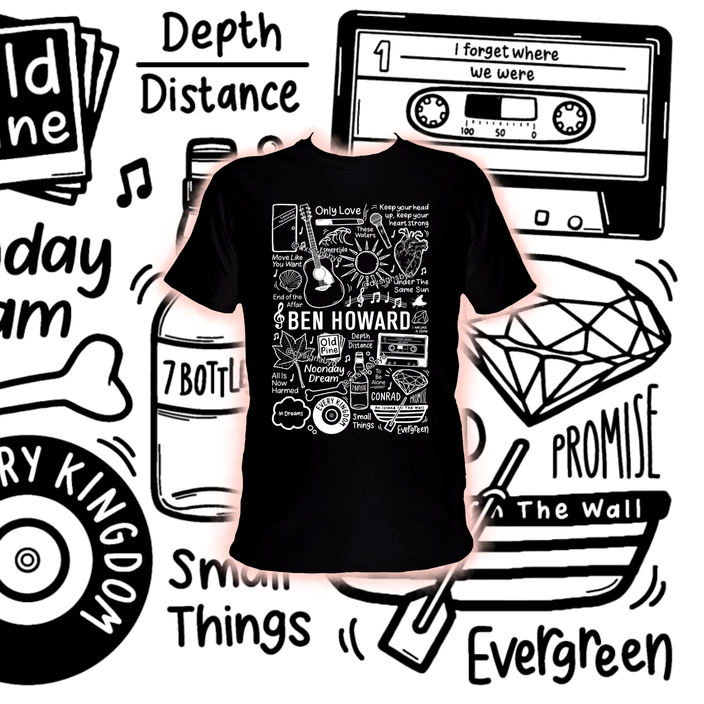 camiseta de ben howard