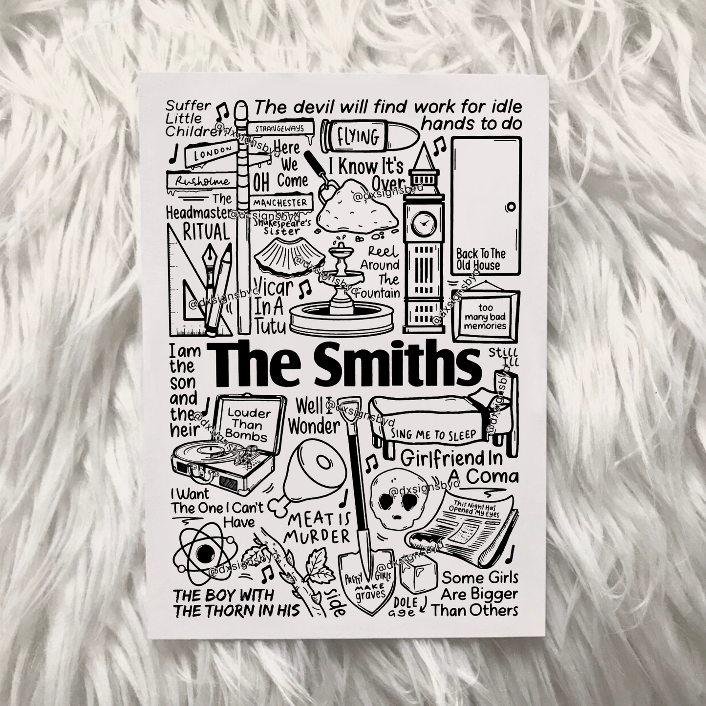 Impresión de los Smiths #2