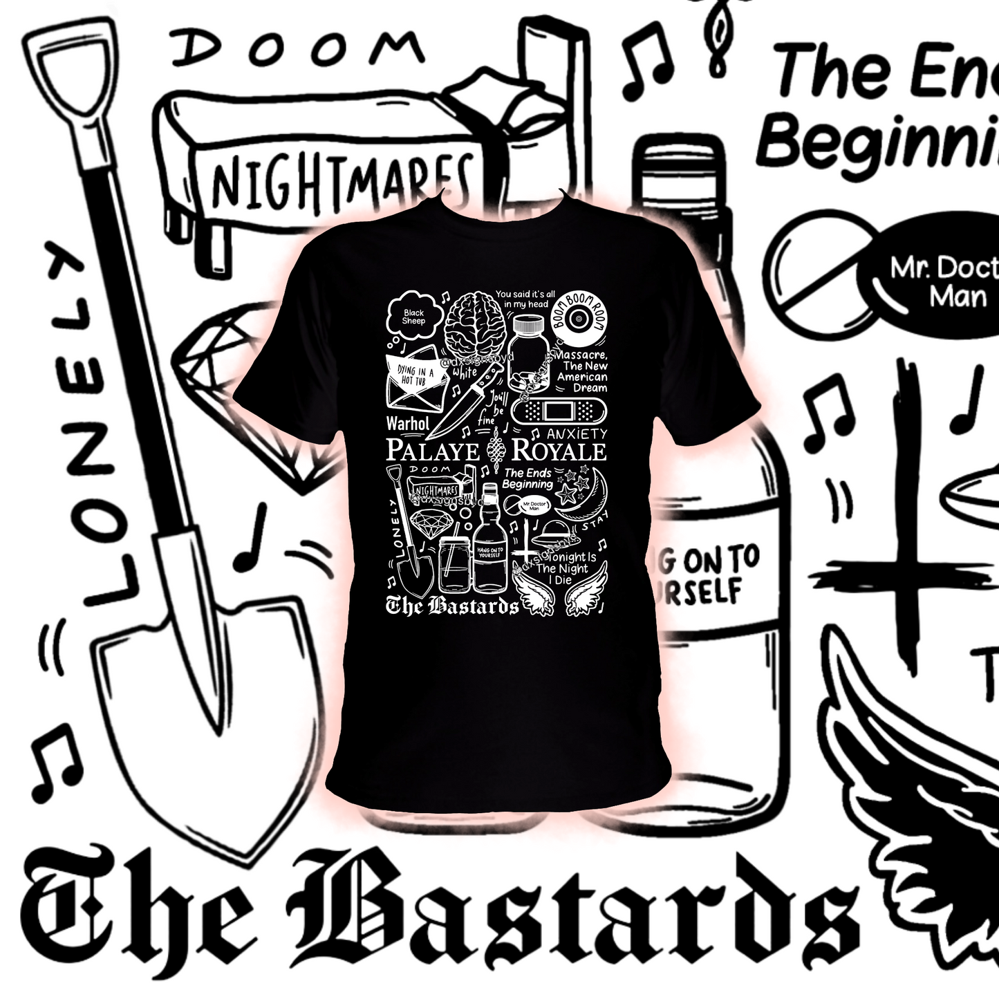 T-shirt Palaye Royale