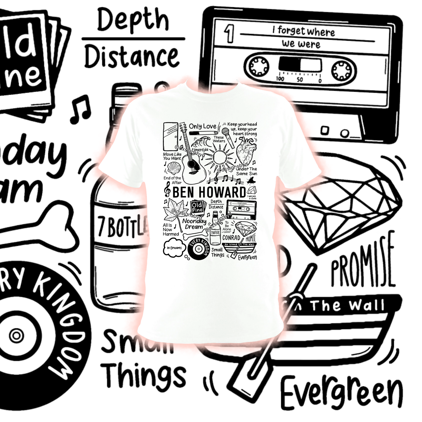 camiseta de ben howard
