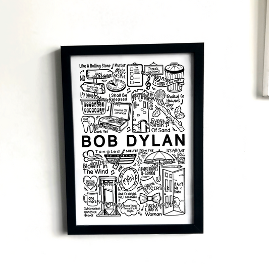 Impression de Bob Dylan